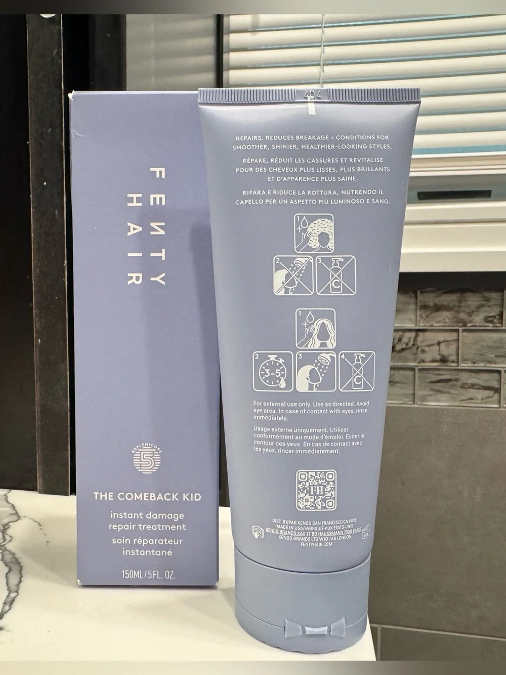Fenty The Comeback Kid Instant Damage Repair Hair Treatment-NEW IN BOX